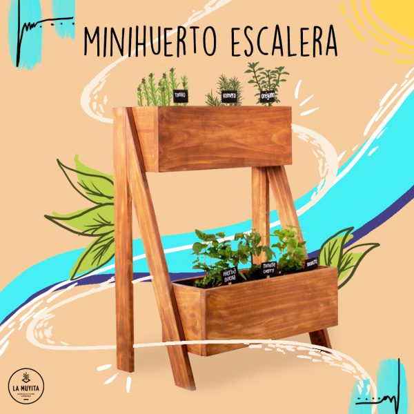 Minihuerto escalera